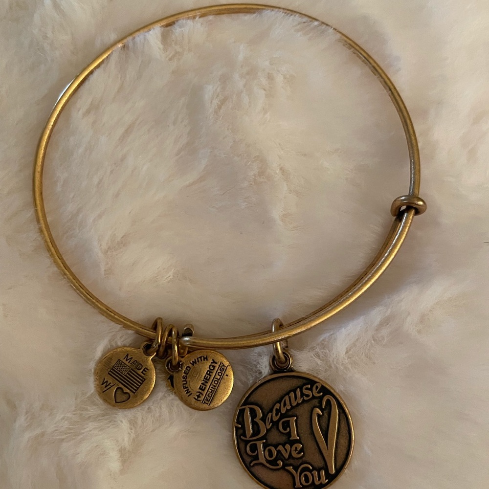 Alex & Ani Because I love You bracelet